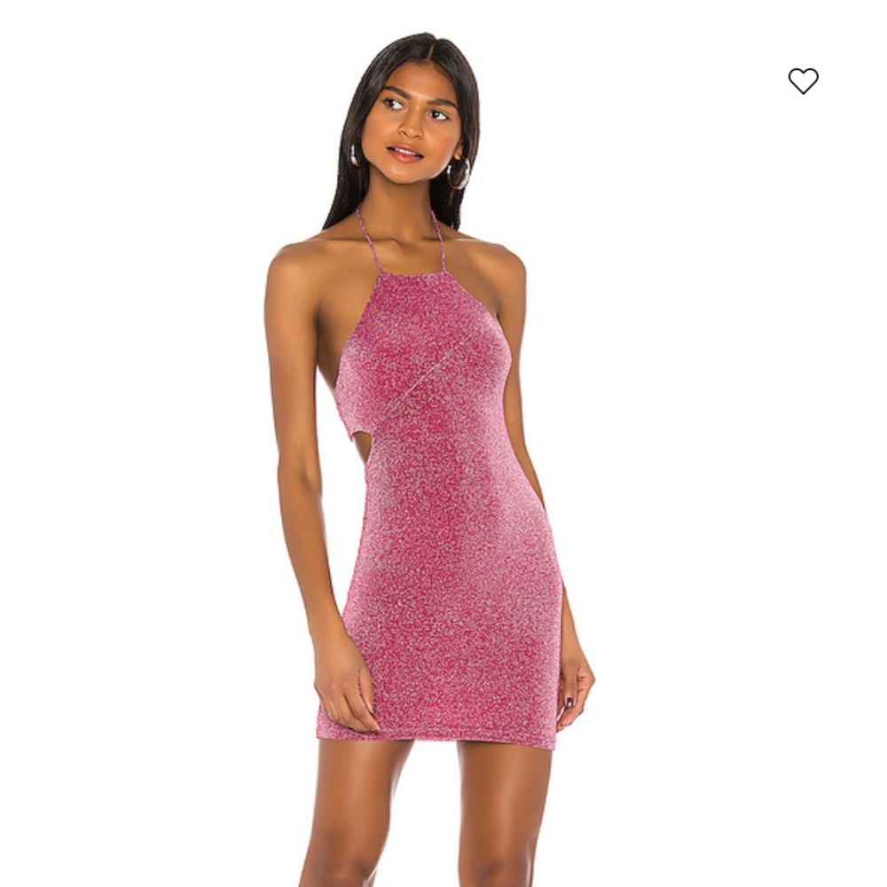 sparkly halter dress